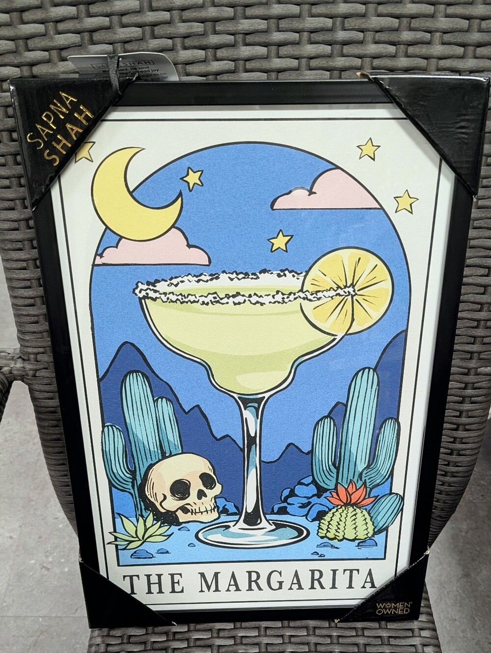 Sapna Shah Loteria La Margarita Art Print - 12x18